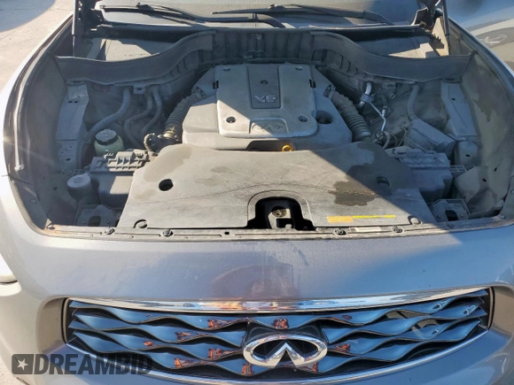 2009 Infiniti FX with VIN JNRAS18U99M104892, listed as a Copart auction lot 66665545 with 284,876 mi miles and Clean title. Bid and sale history available at DreamBid. Image 12.