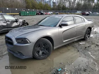 2012 Dodge Charger Police with VIN 2C3CDXAG2CH305414, listed as a Copart auction lot 87179554 with 196,172 mi miles and Salvage Title. Bid and sale history available at carsss.com. Image 1.
