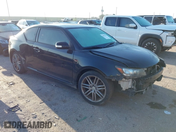 2013 Scion tC with VIN JTKJF5C77D3050609, listed as a IAAI auction lot 41872911 with 197,531 mi miles. Bid and sale history available at carsss.com. Image 1.