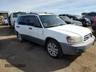 2003 Subaru Forester X with VIN JF1SG63673H722066, listed as a Copart auction lot 46478655 with 221,656 mi miles and Salvage Title. Bid and sale history available at carsss.com. Image 4.