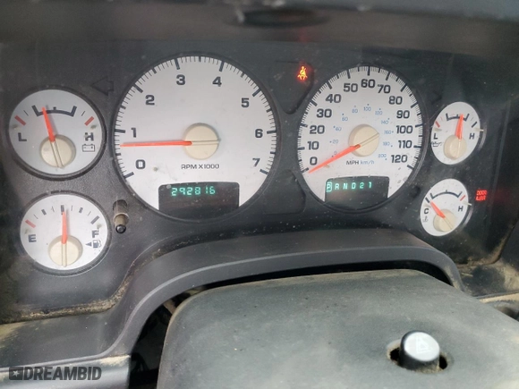 2003 Dodge Ram 1500 ST with VIN 1D7HU18N83S286613, listed as a Copart auction lot 86986544 with 292,816 mi miles and Salvage Title. Bid and sale history available at carsss.com. Image 9.