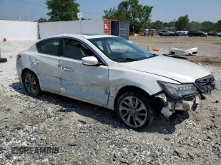 2018 Acura ILX with VIN 19UDE2F33JA009837, listed as a Copart auction lot 59418515 with 111,716 mi miles and Salvage title. Bid and sale history available at DreamBid. Image 4.