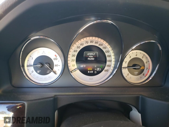 2014 Mercedes-Benz GLK 350 with VIN WDCGG5HB1EG190526, listed as a Copart auction lot 74883724 with 96,283 mi miles and Salvage Title. Bid and sale history available at DreamBid. Image 9.