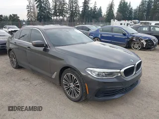 2020 BMW 5 Series with VIN WBAJB1C03LCE25568, listed as a IAAI auction lot 41401673 with 54,057 mi miles and . Bid and sale history available at DreamBid. Image 1.