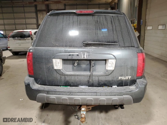 2003 Honda Pilot EX with VIN 2HKYF18723H565883, listed as a Copart auction lot 84520794 with 0 mi miles and Salvage Title. Bid and sale history available at carsss.com. Image 6.
