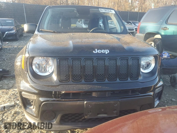 2020 Jeep Renegade Jeepster with VIN ZACNJBAB1LPM28489, listed as a Copart auction lot 84190354 with 51,895 mi miles and Salvage Title. Bid and sale history available at carsss.com. Image 5.