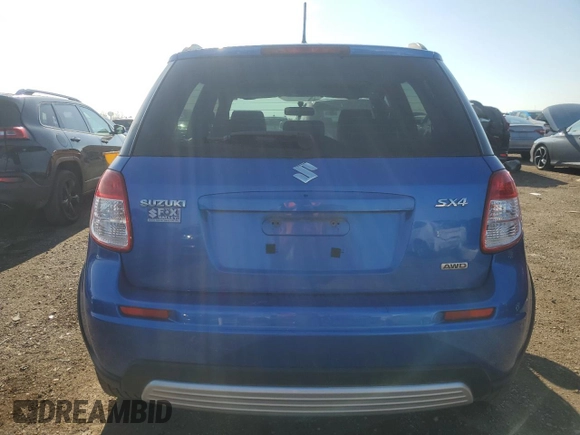 2007 Suzuki SX4 Touring AWD with VIN JS2YB417975101668, listed as a Copart auction lot 55670745 with 138,212 mi miles and Clean Title. Bid and sale history available at carsss.com. Image 6.