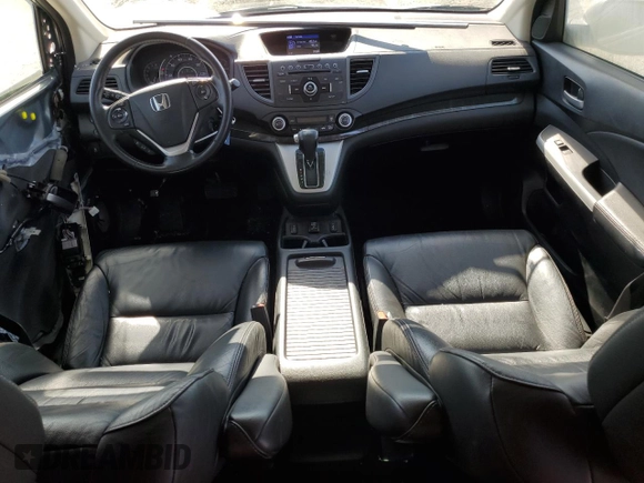 2012 Honda CR-V EX-L with VIN JHLRM3H70CC003243, listed as a Copart auction lot 48320445 with 122,314 mi miles and Salvage Title. Bid and sale history available at carsss.com. Image 8.