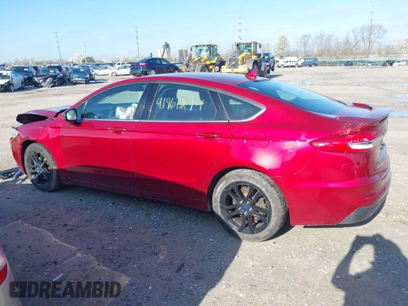 2019 Ford Fusion SE with VIN 3FA6P0HD1KR166565, listed as a IAAI auction lot 41961294 with 99,355 mi miles. Bid and sale history available at carsss.com. Image 13.