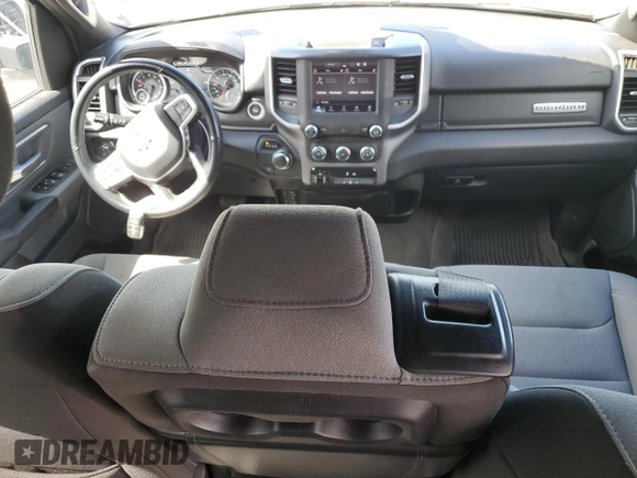 2022 Ram 1500 Big Horn with VIN 1C6RREMT2NN480011, listed as a Copart auction lot 46630725 with 77,951 mi miles and Salvage Title. Bid and sale history available at carsss.com. Image 8.