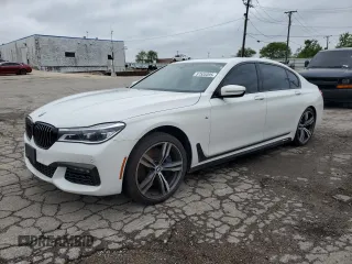 2019 BMW 7 Series 750i xDrive z VIN WBA7F2C50KB240685, wystawiony jako Copart lot #57535395 z przebiegiem 66 300 mil mil oraz Czysty tytuł • Clean title. Historia ofert i sprzedaży dostępna na DreamBid. Obrazek 1.