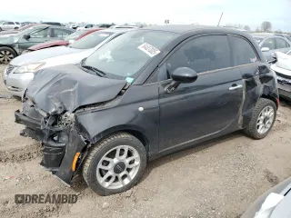2013 FIAT 500 Pop z VIN 3C3CFFAR7DT711185, wystawiony jako Copart lot #54407005 z przebiegiem Nie podano mil oraz Szkoda całkowita • Salvage title. Historia ofert i sprzedaży dostępna na DreamBid. Obrazek 1.