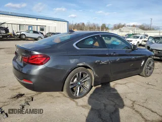 2020 BMW 4 Series 430i xDrive with VIN WBA4W5C02LFJ72876, listed as a Copart auction lot 89111165 with 9,634 mi miles and Salvage title. Bid and sale history available at DreamBid. Image 3.