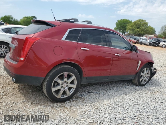 2012 Cadillac SRX Premium Collection with VIN 3GYFNFE35CS619542, listed as a Copart auction lot 52727535 with 141,196 mi miles and Salvage Title. Bid and sale history available at carsss.com. Image 3.