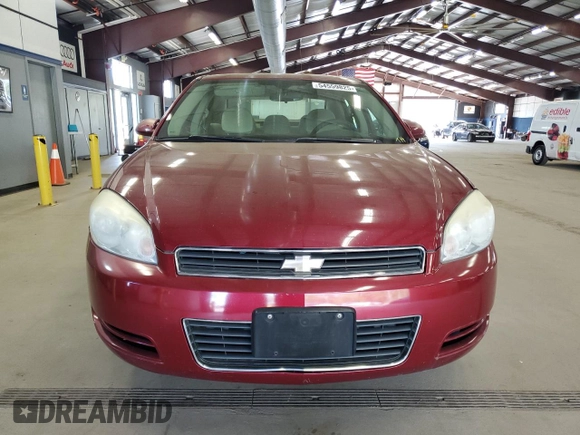 2009 Chevrolet Impala LT with VIN 2G1WT57K491112915, listed as a Copart auction lot 54559825 with 87,602 mi miles and Salvage Title. Bid and sale history available at DreamBid. Image 5.