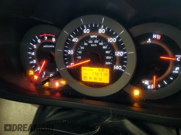 2008 Toyota RAV4 Ltd with VIN JTMZD31V586074238, listed as a Copart auction lot 71381134 with 176,716 mi miles and Salvage Title. Bid and sale history available at carsss.com. Image 9.