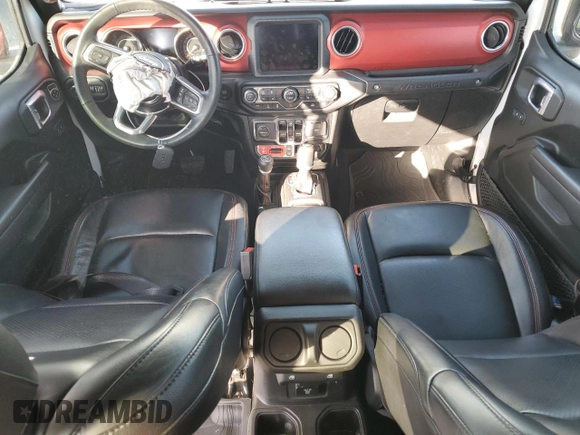 2022 Jeep Wrangler Unlimited Rubicon с VIN 1C4HJXFN3NW193177, выставлен на аукционе Copart как лот 82002224 с пробегом 34 762 миль миль и Списание • Salvage title. История ставок и продаж доступна на DreamBid. Изображение 8.