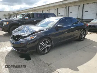 2016 Honda Accord Touring with VIN 1HGCT2B01GA006005, listed as a Copart auction lot 56860905 with 90,282 mi miles and Salvage title. Bid and sale history available at DreamBid. Image 1.