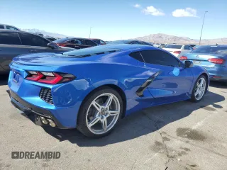 2022 Chevrolet Corvette 1LT with VIN 1G1YA2D46N5104049, listed as a Copart auction lot 45993245 with 33,785 mi miles and Salvage Title. Bid and sale history available at carsss.com. Image 3.