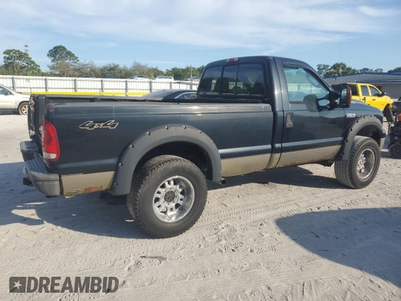 2005 Ford F-250 XL with VIN 1FTNF21505EC00560, listed as a Copart auction lot 44237475 with 78,109 mi miles and Clean Title. Bid and sale history available at DreamBid. Image 3.