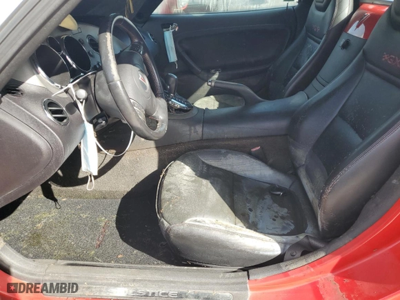 2007 Pontiac Solstice GXP with VIN 1G2MG35X47Y134580, listed as a Copart auction lot 77258464 with 0 mi miles and Salvage Title. Bid and sale history available at carsss.com. Image 7.