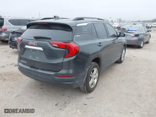 2019 GMC Terrain SLE with VIN 3GKALMEV7KL399488, listed as a IAAI auction lot 41509468 with 53,851 mi miles. Bid and sale history available at carsss.com. Image 4.