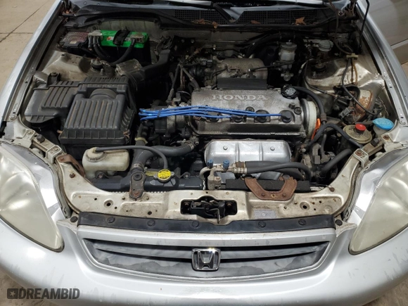 2000 Honda Civic EX with VIN 1HGEJ8141YL007859, listed as a Copart auction lot 52231555 with 169,254 mi miles and Salvage Title. Bid and sale history available at carsss.com. Image 11.