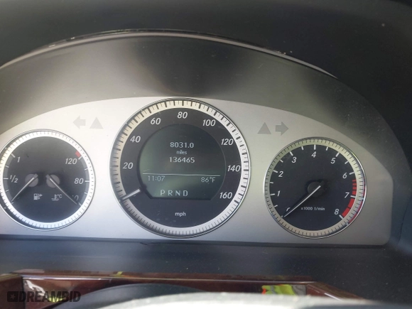 2012 Mercedes-Benz GLK-Class GLK 350 with VIN WDCGG8HB1CF771982, listed as a IAAI auction lot 41958903 with 136,465 mi miles. Bid and sale history available at carsss.com. Image 7.