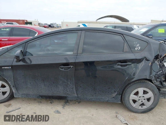 2011 Toyota Prius I with VIN JTDKN3DU4B5305208, listed as a IAAI auction lot 41577276 with 168,473 mi miles. Bid and sale history available at carsss.com. Image 14.