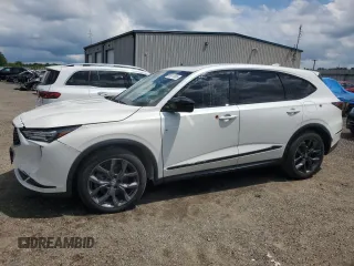2022 Acura MDX w/A-Spec Package with VIN 5J8YE1H07NL023507, listed as a Copart auction lot 65011665 with 49,128 mi miles and Clean title. Bid and sale history available at DreamBid. Image 1.
