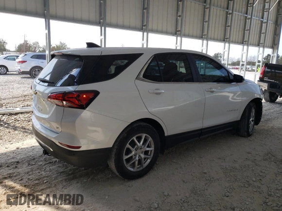 2023 Chevrolet Equinox LT with VIN 3GNAXKEG6PS195680, listed as a Copart auction lot 74998784 with 28,258 mi miles and Salvage Title. Bid and sale history available at carsss.com. Image 3.