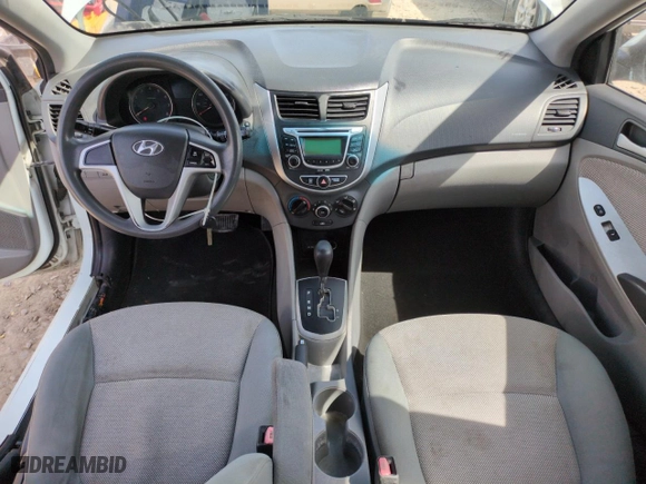 2013 Hyundai Accent GL with VIN KMHCT5AE7DU065787, listed as a Copart auction lot 50723605 with 158,832 mi miles and Clean Title. Bid and sale history available at carsss.com. Image 8.