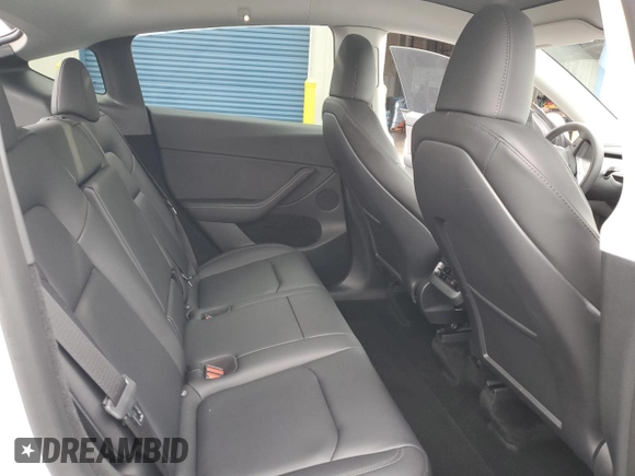 2023 Tesla Model Y Long Range with VIN 7SAYGDEEXPF744472, listed as a Copart auction lot 54109315 with 15,404 mi miles and Salvage Title. Bid and sale history available at DreamBid. Image 10.
