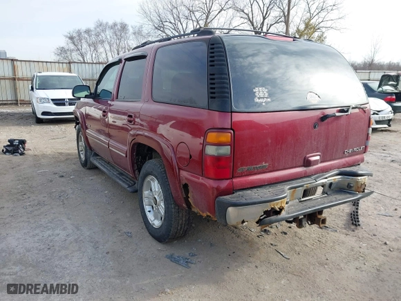 2002 Chevrolet Tahoe LT with VIN 1GNEK13Z42J169278, listed as a IAAI auction lot 41743076 with 227,870 mi miles. Bid and sale history available at carsss.com. Image 3.