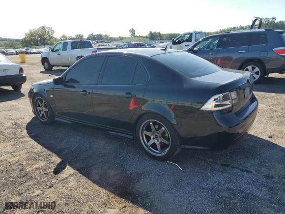 2008 Saab 9-3 with VIN YS3FB49YX81012448, listed as a Copart auction lot 70314224 with 116488 miles and Clean Title. Bid and sale history available at carsss.com. Image 2.