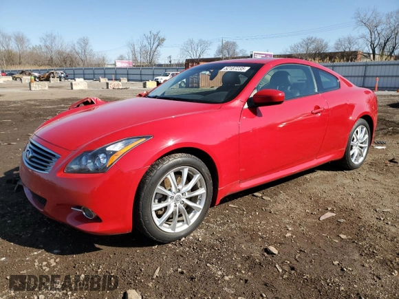2013 Infiniti G37 x with VIN JN1CV6EL0DM980397, listed as a Copart auction lot 52187235 with 100,220 mi miles and Salvage Title. Bid and sale history available at carsss.com. Image 1.
