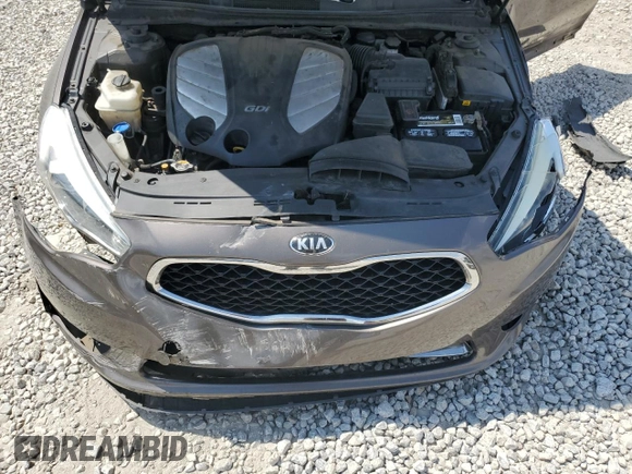 2015 Kia Cadenza Premium with VIN KNALN4D71F5185021, listed as a Copart auction lot 69857384 with 120,488 mi miles and Salvage Title. Bid and sale history available at carsss.com. Image 11.