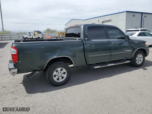 2005 Toyota Tundra SR5 with VIN 5TBET34105S496870, listed as a Copart auction lot 49917585 with 216,721 mi miles and Salvage Title. Bid and sale history available at carsss.com. Image 3.