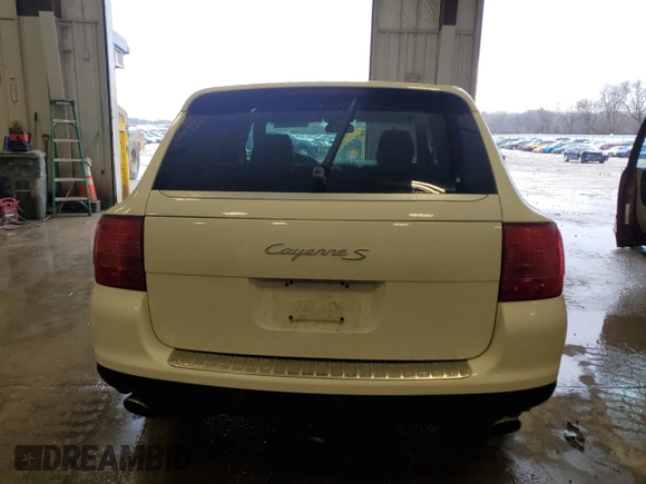 2004 Porsche Cayenne S with VIN WP1AB29P84LA60363, listed as a Copart auction lot 47683525 with 105,538 mi miles and Non Repairable. Bid and sale history available at carsss.com. Image 6.