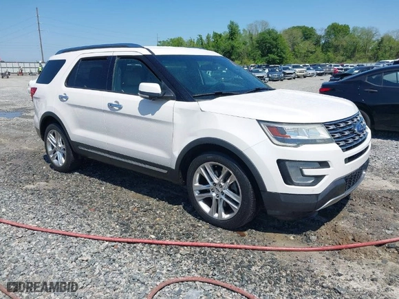 2016 Ford Explorer Limited with VIN 1FM5K7F86GGA83100, listed as a IAAI auction lot 41999031 with 225,373 mi miles. Bid and sale history available at carsss.com. Image 1.