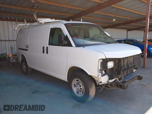 2017 Chevrolet Express Cargo с VIN 1GCWGAFF6H1350570, выставлен на аукционе IAAI как лот 42251678 с пробегом 165 837 миль миль и . История ставок и продаж доступна на DreamBid. Изображение 1.
