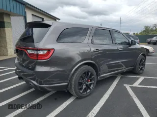2021 Dodge Durango SRT Hellcat with VIN 1C4SDJH95MC682240, listed as a Copart auction lot 68318644 with 53,995 mi miles and Salvage Title. Bid and sale history available at DreamBid. Image 3.