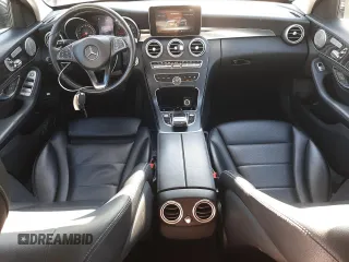 2015 Mercedes-Benz C-Class C 300 Luxury with VIN 55SWF4KB0FU053787, listed as a Copart auction lot 84916574 with 77,943 mi miles and Salvage Title. Bid and sale history available at carsss.com. Image 8.