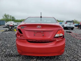 2013 Hyundai Accent GLS with VIN KMHCT4AE0DU516326, listed as a Copart auction lot 51529655 with 87,355 mi miles and Salvage Title. Bid and sale history available at carsss.com. Image 6.
