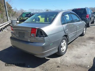 2004 Honda Civic with VIN JHMES966X4S021432, listed as a IAAI auction lot 41863664 with 213,261 mi miles. Bid and sale history available at carsss.com. Image 4.
