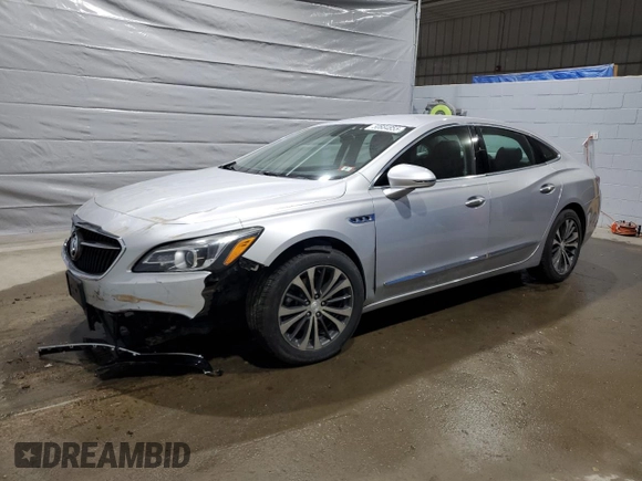 2017 Buick LaCrosse Essence with VIN 1G4ZP5SS5HU208812, listed as a Copart auction lot 50684855 with 60,957 mi miles and Salvage Title. Bid and sale history available at DreamBid. Image 1.