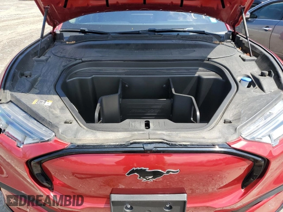 2021 Ford Mustang Mach-E Premium with VIN 3FMTK3SU5MMA08036, listed as a Copart auction lot 54917525 with 45,696 mi miles and Salvage Title. Bid and sale history available at DreamBid. Image 12.