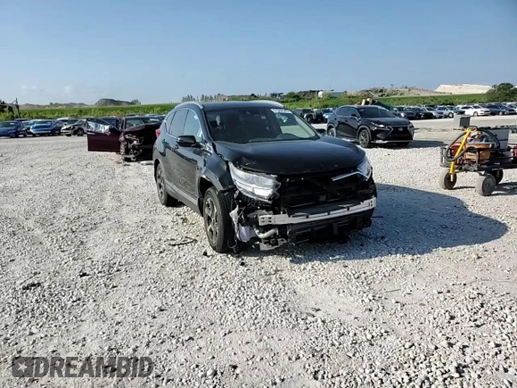 2017 Honda CR-V Touring with VIN 5J6RW1H91HL005307, listed as a Copart auction lot 51938845 with 41,323 mi miles and Salvage Title. Bid and sale history available at carsss.com. Image 11.
