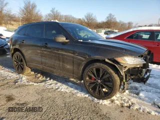 2020 Jaguar F-Pace S with VIN SADCM2FVXLA639831, listed as a Copart auction lot 87211504 with 28,995 mi miles and Salvage Title. Bid and sale history available at DreamBid. Image 4.