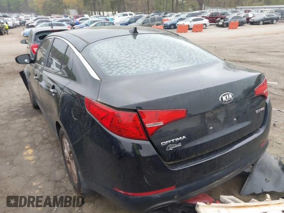 2013 Kia Optima EX with VIN 5XXGN4A78DG154186, listed as a IAAI auction lot 41911184 with 195,666 mi miles. Bid and sale history available at carsss.com. Image 3.